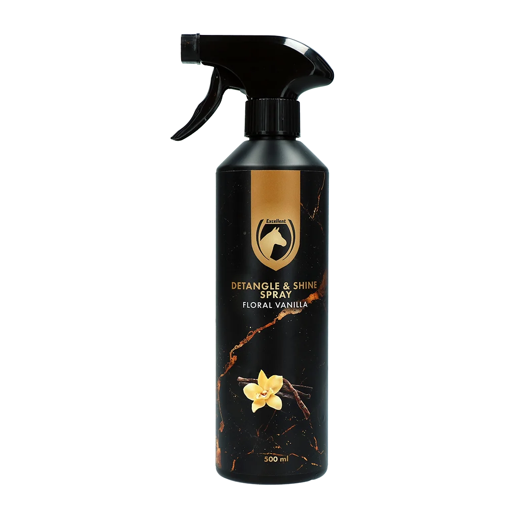 HIGL8065V.png Sprej proti zacuchání hřívy a ocasu, 500 ml – Excellent Horse Detangle & Shine Spray Floral Vanilla - Obrázek 1