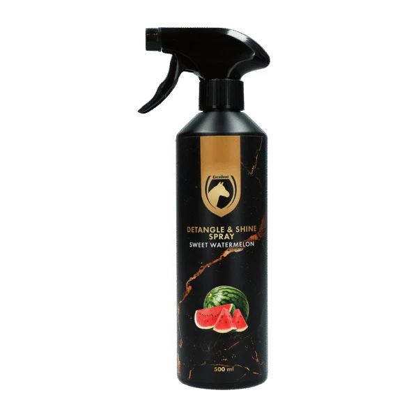 Sprej proti zacuchání hřívy a ocasu, 500 ml – Excellent Horse Detangle & Shine Spray Sweet Watermelon