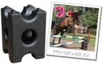Blok pod překážku pro skokový trénink, 41,5 x 30 x 30 cm – Excellent Horse Cube - Obrázek 2