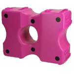 Plastové kavaletové bloky, růžové, 2 kusy, 40 x 30 x 15 cm – Vplast Cavaletti - Obrázek 2
