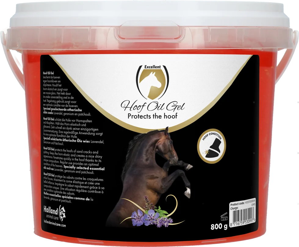 Gel na kopyta s éterickými oleji, 800 g – Excellent Horse Hoof Oil Gel - Obrázek 1