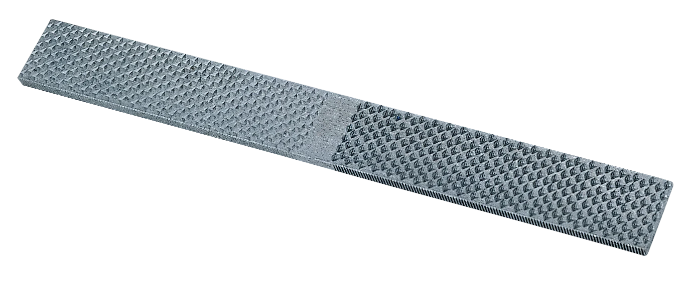 Rovná kopytní rašple, 35 cm, hrubá a jemná - Obrázek 1
