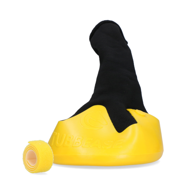 Bota na kopyto z prodyšného materiálu, 175 mm, žlutá – Tubbease