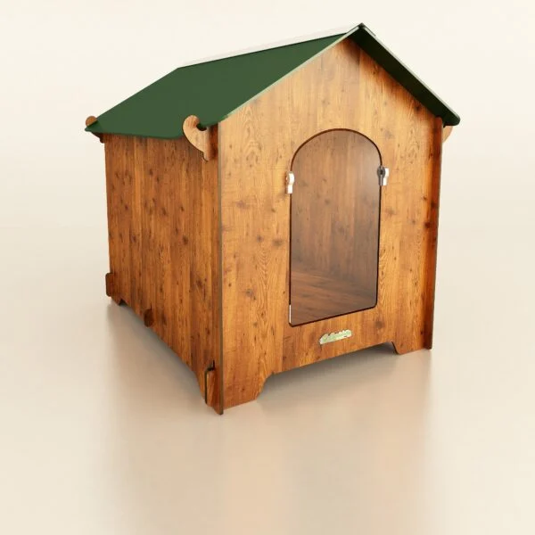 Psí bouda XL z HPL, 95 x 110 x 89 cm – Cucciolotta Classic