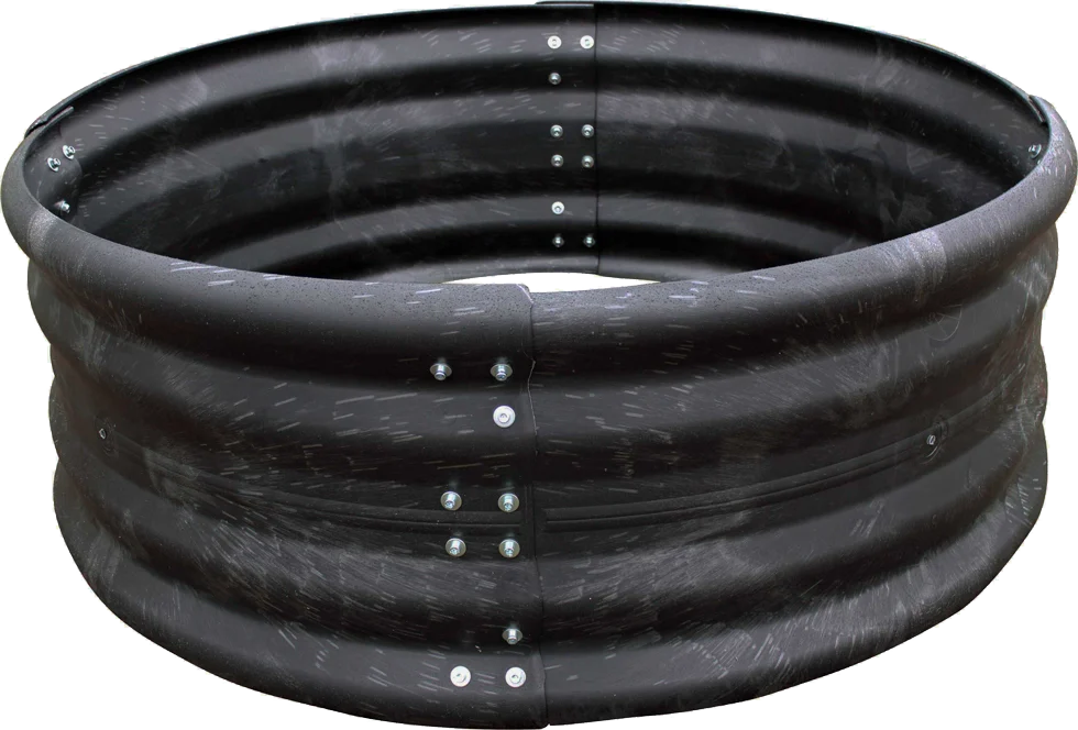 Kruhový krmelec na seno pro koně a skot, ø 200 cm – Ok-Plast Hooi Ring Feeder - Obrázek 1