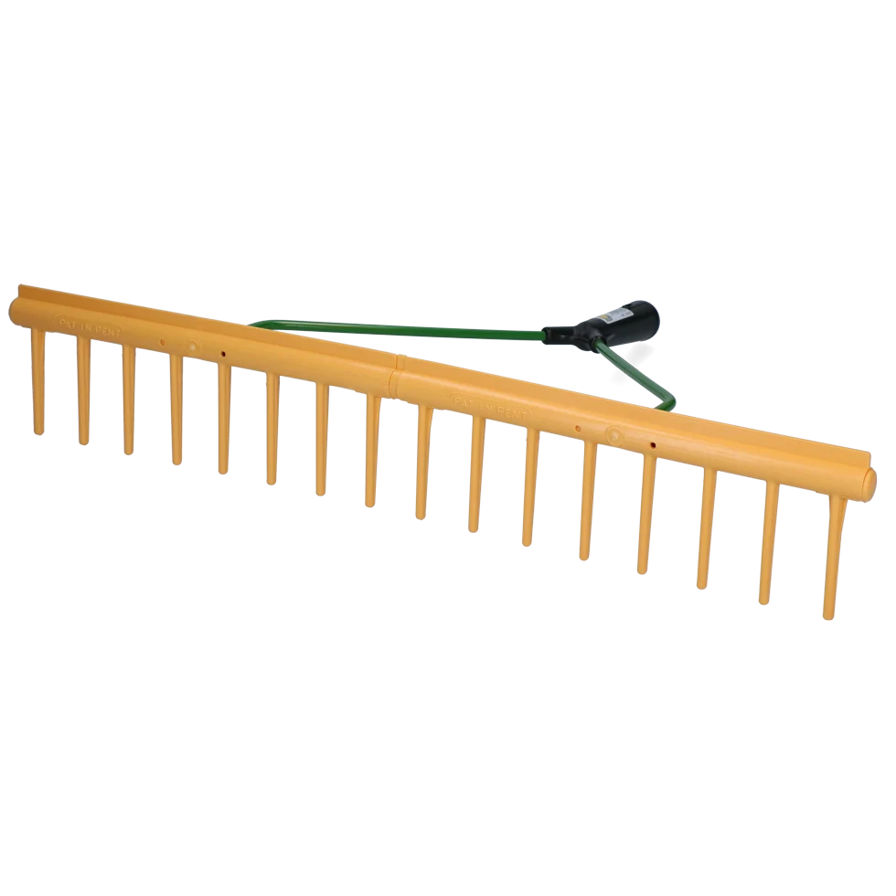 HOOI048.png Hrábě na seno s lištou na urovnávání, šířka 64 cm, 16 zubů, bez násady - Obrázek 1
