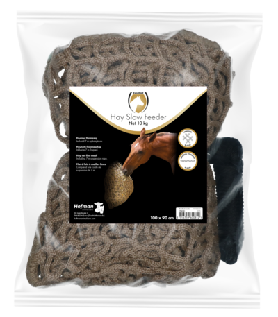 Síť na seno pro koně Slowfeeder, 10 kg, velikost ok 45 mm – Hay Slow Feeder Net