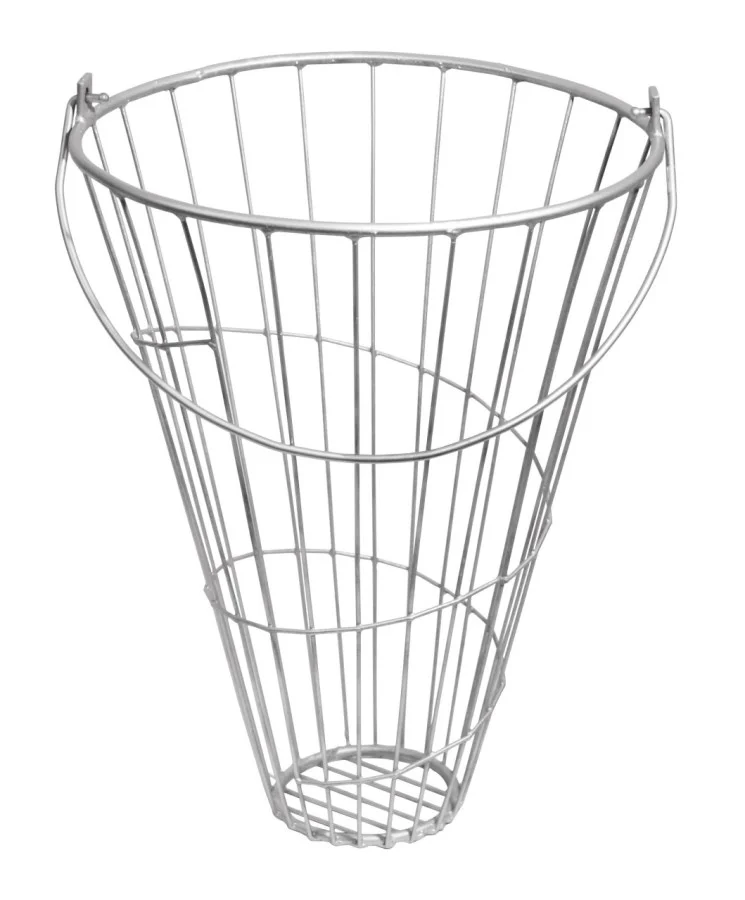 Jesle na seno s rukojetí z pozinkovaného železa, výška 50 cm – Kerbl - Obrázek 1