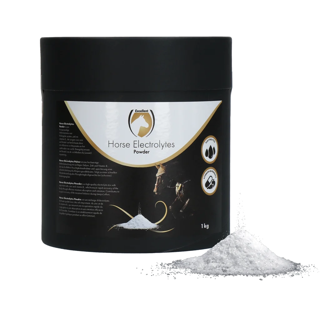 Elektrolytový prášek pro koně, 1 kg – Excellent Horse Electrolytes Powder - Obrázek 1