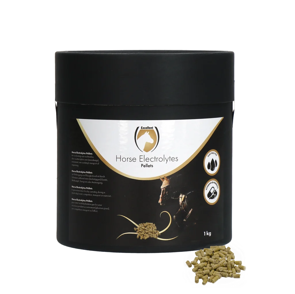 Elektrolytové granule pro koně, 1 kg – Excellent Horse Electrolytes Pellets - Obrázek 1