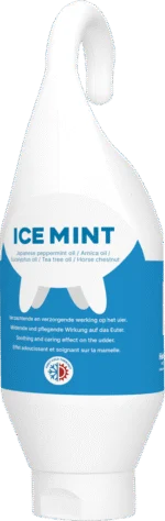 Gel na vemeno s mátovým olejem v závěsné tubě, 500 ml – Vet Animal Care Ice Mint
