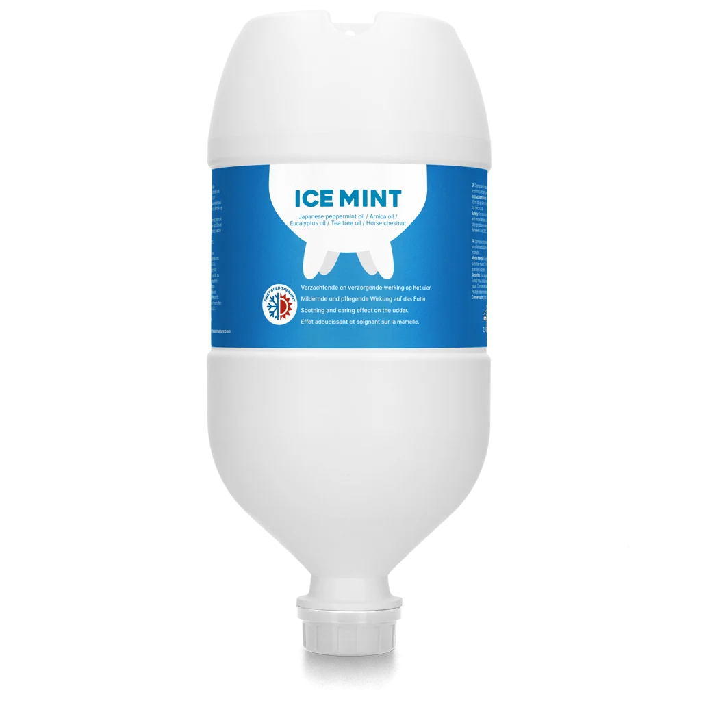Gel na vemeno s mátovým olejem, 2,5 l – Vet Animal Care Ice Mint - Obrázek 1