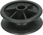 Plastový rohový izolátor, vnější průměr 42 mm, černý – ZoneGuard - Obrázek 2