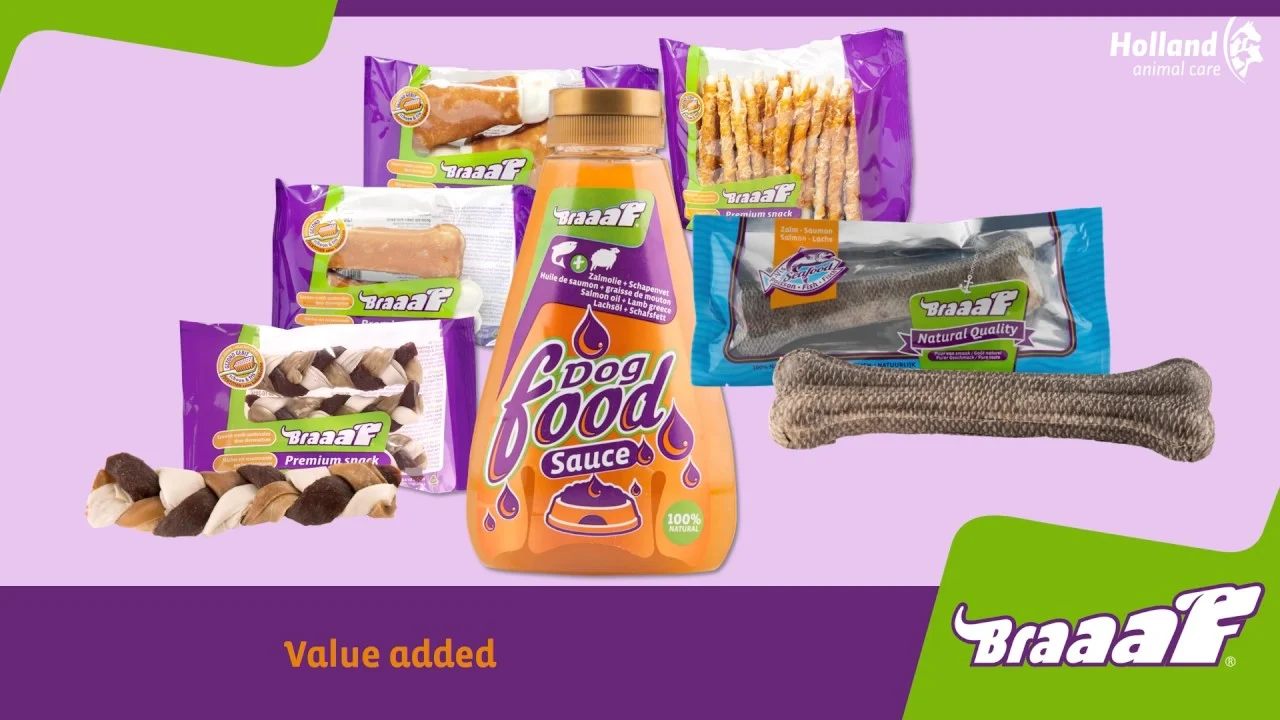 Proužky pro psy s lososem, dýní a celerem, 85 g – Braaaf Soft Snack - Obrázek 5