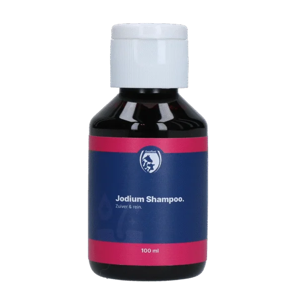 Jódový šampon na srst a pokožku, 100 ml – Excellent Jodium Shampoo