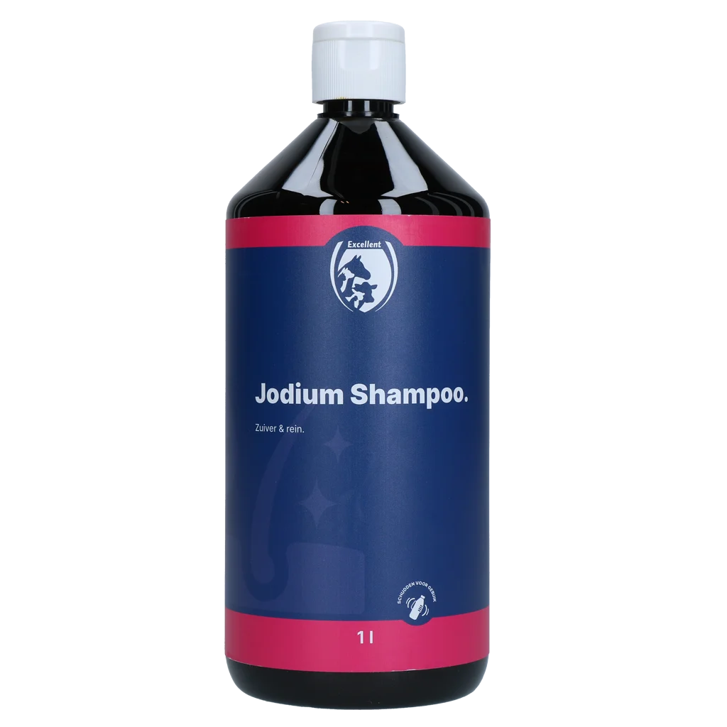 Jódový šampon na srst a kůži, 1 l – Jódový šampon Excellent - Obrázek 1