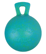 Míč na hraní pro koně, oceánově zelený s vůní jablka, 25 cm – Jolly Pets Jolly Ball