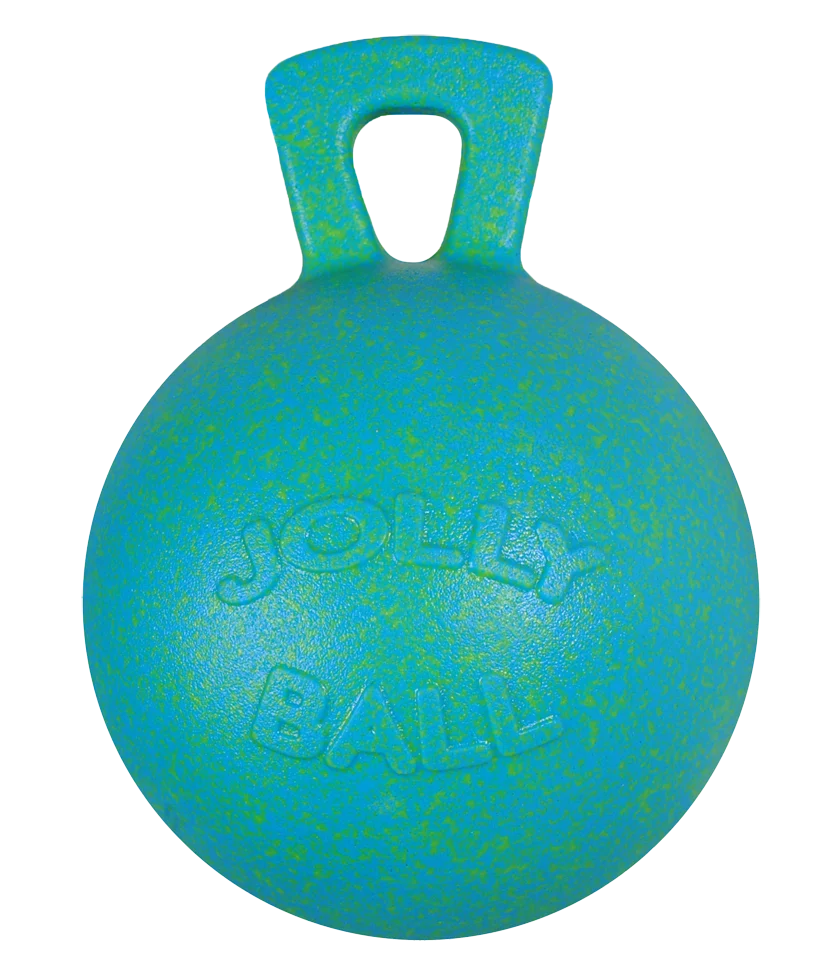 Míč na hraní pro koně, oceánově zelený s vůní jablka, 25 cm – Jolly Pets Jolly Ball - Obrázek 1