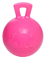 Míč na hraní pro koně s vůní žvýkačky, růžový, 25 cm – Jolly Pets Jolly Ball