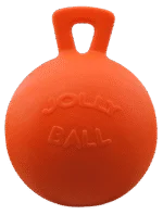 Míč na hraní pro koně, oranžový s vůní vanilky, 25 cm – Jolly Pets Jolly Ball