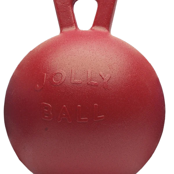 Míč na hraní pro koně, červený bez vůně, 25 cm – Jolly Pets Jolly Ball