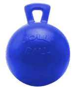 Tmavě modrý míč pro koně bez vůně, 25 cm – Jolly Pets Jolly Ball