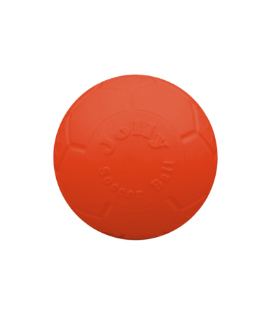 Plovoucí míč pro psy, oranžový, 7,5 cm – Jolly Pets Mini Soccer Ball