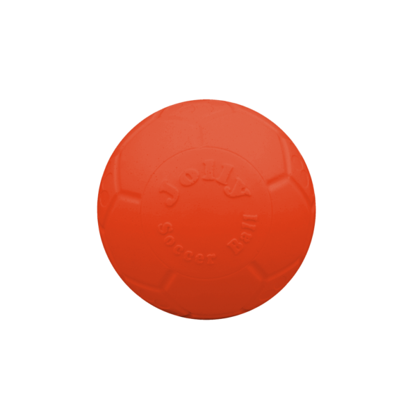 Plovoucí míč pro psy, oranžový, 7,5 cm – Jolly Pets Mini Soccer Ball