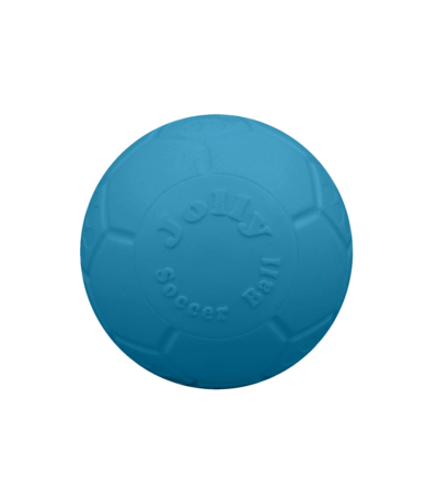 Fotbalový míč pro psy, světle modrý, 7,5 cm – Jolly Pets Mini Soccer Ball