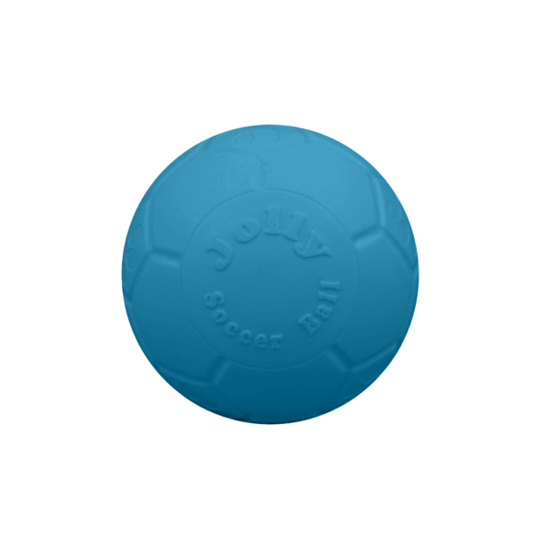 Fotbalový míč pro psy, světle modrý, 7,5 cm – Jolly Pets Mini Soccer Ball