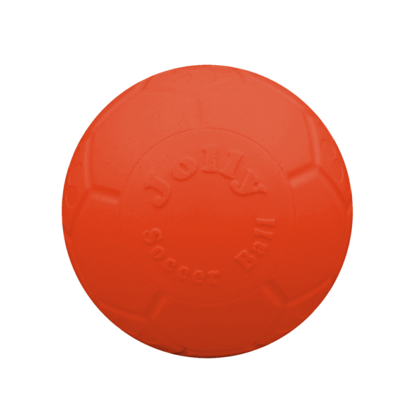 Plovoucí míč pro psy, oranžový, 10 cm – Jolly Pets Mini Soccer Ball
