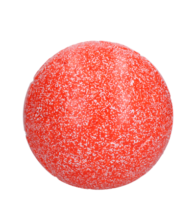 Plovoucí míček pro psy, oranžový a bílý, 10 cm, Jolly Pets Mini Soccer Ball