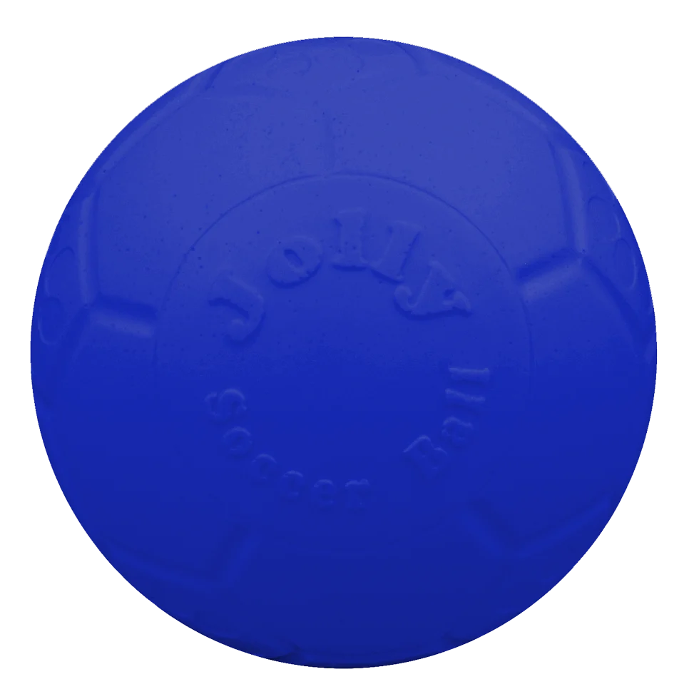 Plovoucí míč pro psy, modrý, 15 cm – Jolly Pets Soccer Ball - Obrázek 2