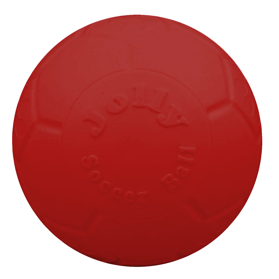 Míč pro psa na aportování, červený, 15 cm – Jolly Pets Jolly Soccer Ball - Obrázek 2