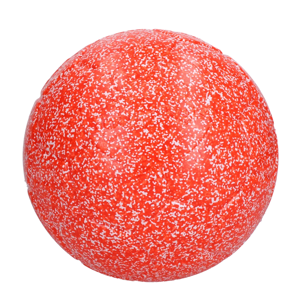 Aportovací míč pro psy, oranžový a bílý, 20 cm – Jolly Pets Jolly Soccer Ball - Obrázek 2