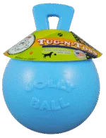 Plovoucí míč pro psy borůvková M (15 cm) – Jolly Pets Tug-n-Toss