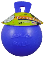 Plovoucí míček pro psy modrý M (15 cm) – Jolly Pets Tug-n-Toss