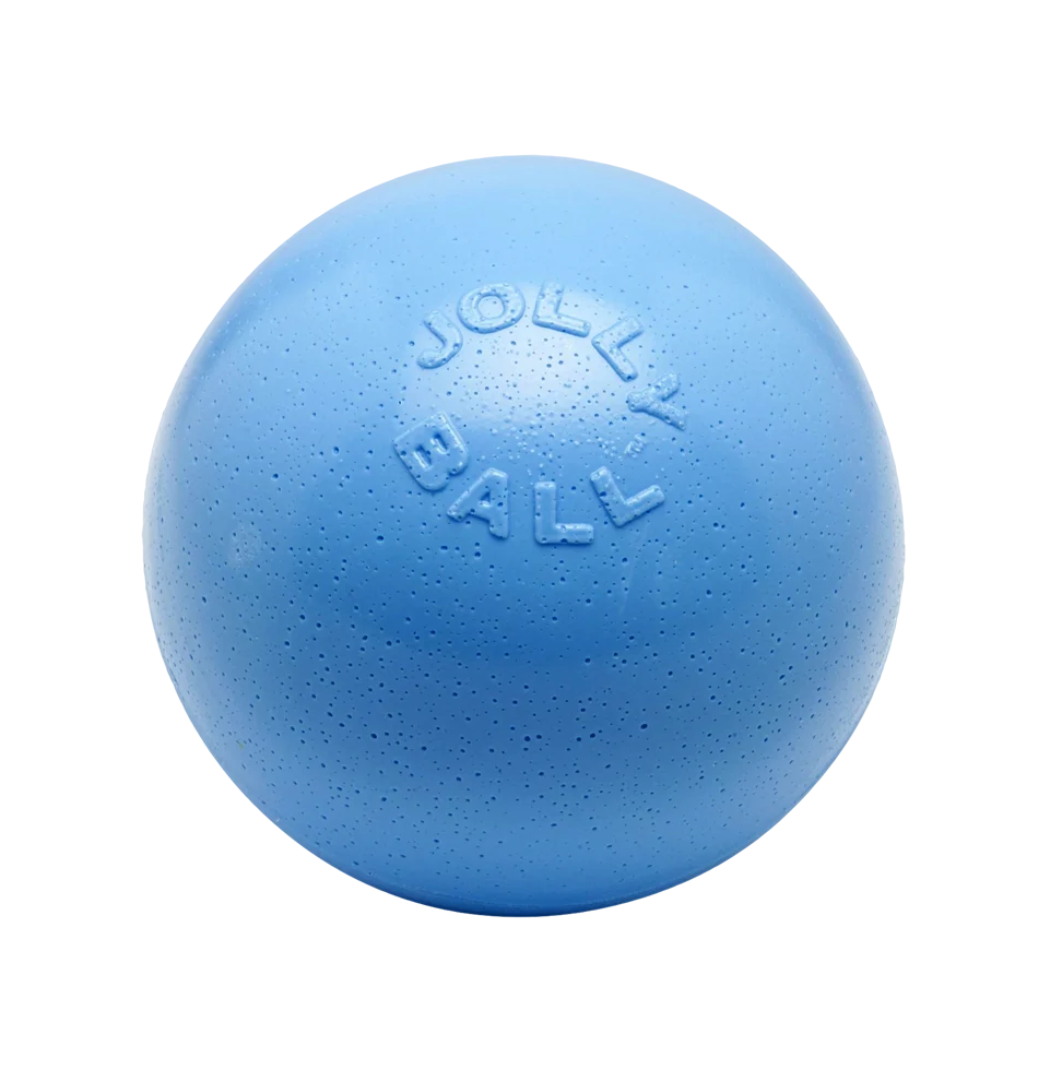 Skákací plovoucí míč pro psy, borůvkový M, 15 cm – Jolly Pets Bounce-n-Play - Obrázek 1