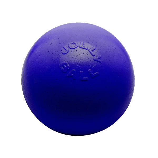 Skákací plovoucí míček pro psy, modrý M, 15 cm – Jolly Pets Bounce-n Play