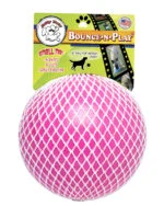 Plovoucí míč pro psy, 20 cm – Jolly Pets Jolly Bounce-n Play žvýkačkově růžový L - Obrázek 3