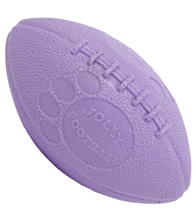 Ragbyový míč pro psy, světle fialový, 22 x 12 cm – Jolly Pets Football
