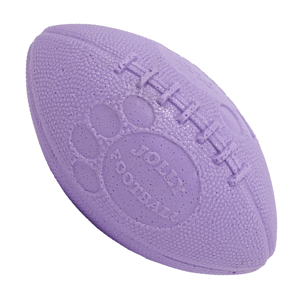Rugbybal voor Honden Lichtpaars, 22 x 12 cm – Jolly Pets Football Ragbyový míč pro psy, světle fialový, 22 x 12 cm – Jolly Pets Football