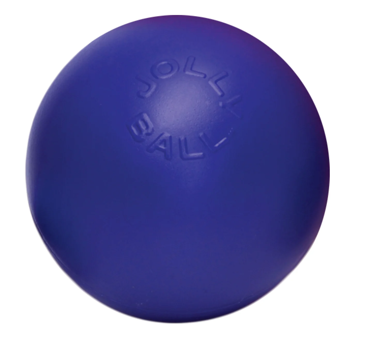 Modrý míč pro psa s hladkým povrchem, 15 cm – Jolly Pets Push-n-Play - Obrázek 1