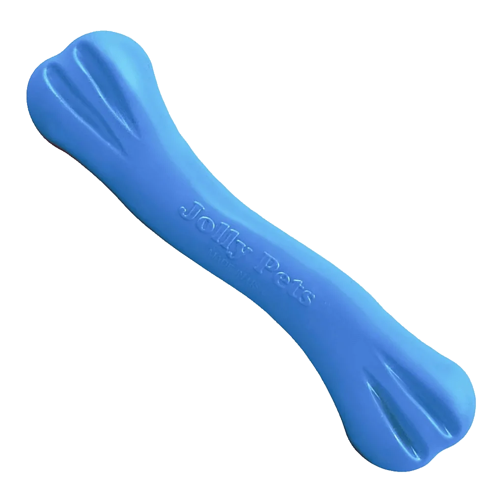 Kousací kost z pružného kaučuku s vanilkovou vůní, M 20 cm – Jolly Pets Jolly Bone - Obrázek 1