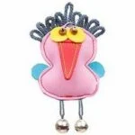 Hračka pro kočky v podobě havrana s catnipem a rolničkami, 12 x 7 cm – JW Cataction Raven Toy - Obrázek 2