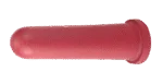 Savička Kalverspeen Super na kbelík pro telata, 100 mm, červená