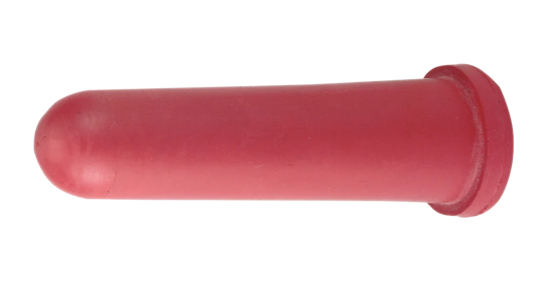 Savička Kalverspeen Super na kbelík pro telata, 100 mm, červená - Obrázek 1