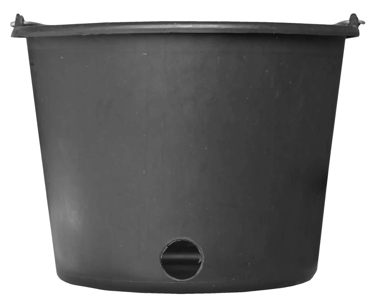 KALF0007R.png Kulatý kbelík pro telata s otvorem - Obrázek 1