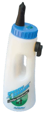 Napájecí láhev pro telata s dudlíkem, 2,5 l – Shoof Speedy Feeder
