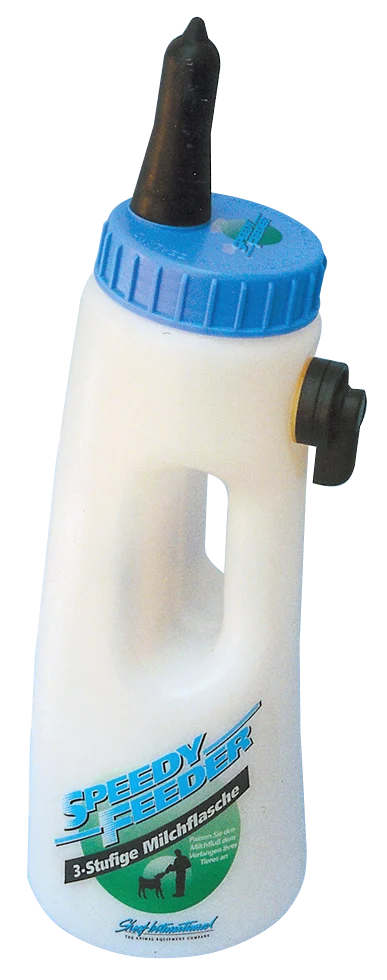 Napájecí láhev pro telata s dudlíkem, 2,5 l – Shoof Speedy Feeder - Obrázek 1